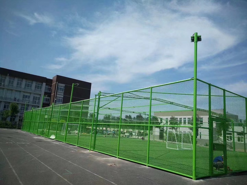 Campos de fútbol sala de alta gama, jaula patentada, vallas deportivas de fútbol