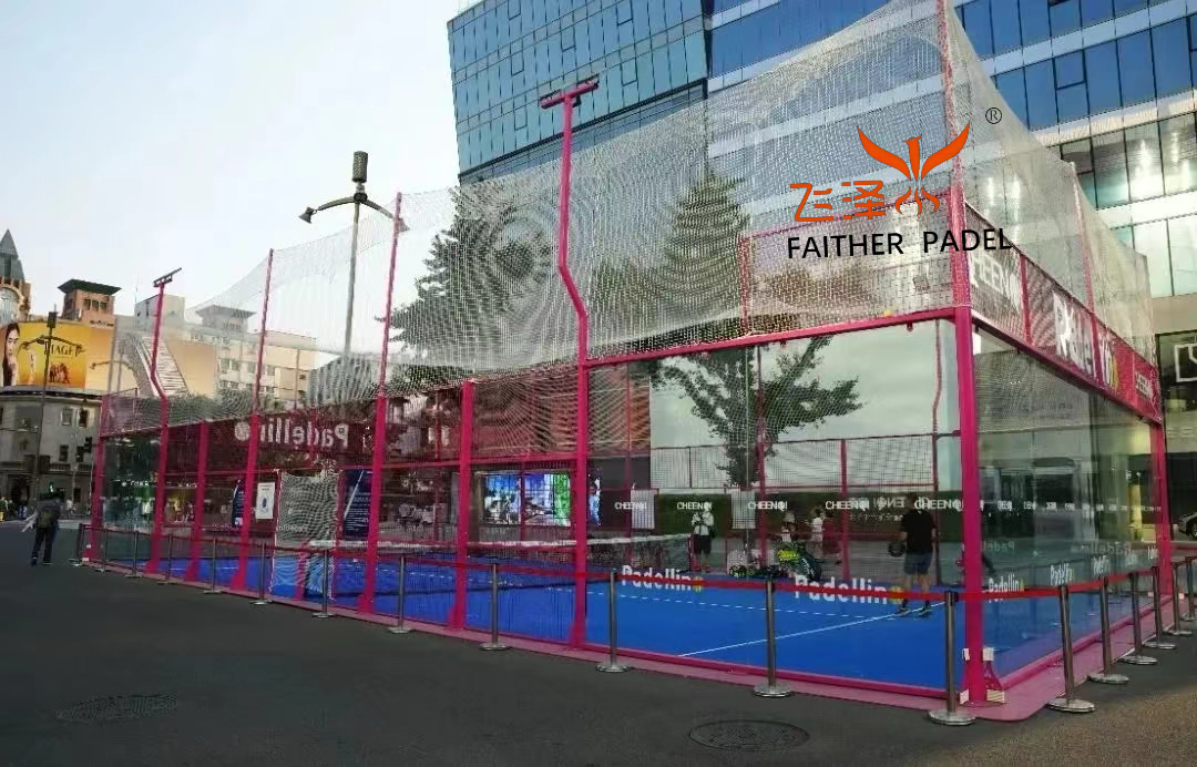 Ingresos portátiles de tenis de remo para Padel Tour