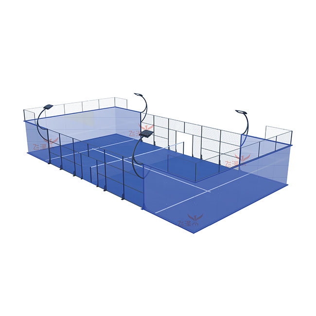 Canchas de tenis de paleta súper panorámica