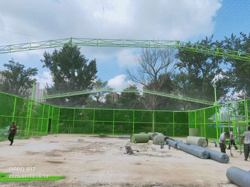 Valla deportiva patentada de alta calidad, jaula para estadio de fútbol