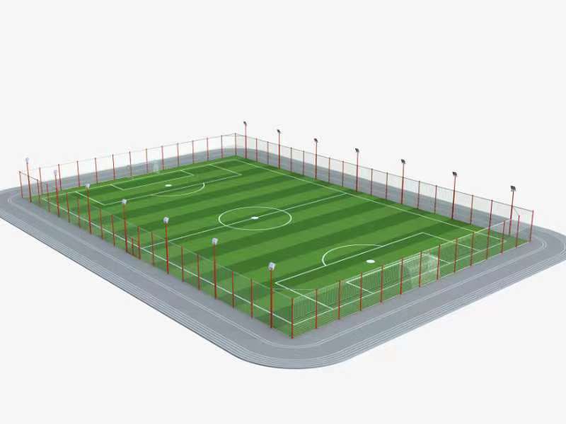 La primera fábrica de cercas en China patentó una cerca de estadio de fútbol tipo jaula de alta calidad