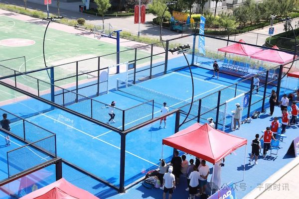 Pistas de pádel personalizadas para el China Padel Tour 2024