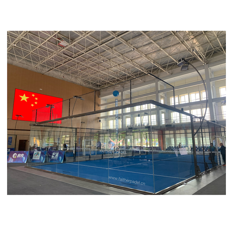 Primer pádel panorámico cubierto en China